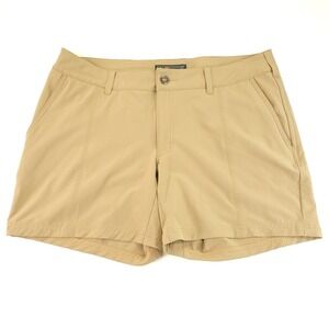 5.11 Tactical Shorts Woman's 12 Meas 34x6 Beige Four‎ Pocket Comfort Stretch